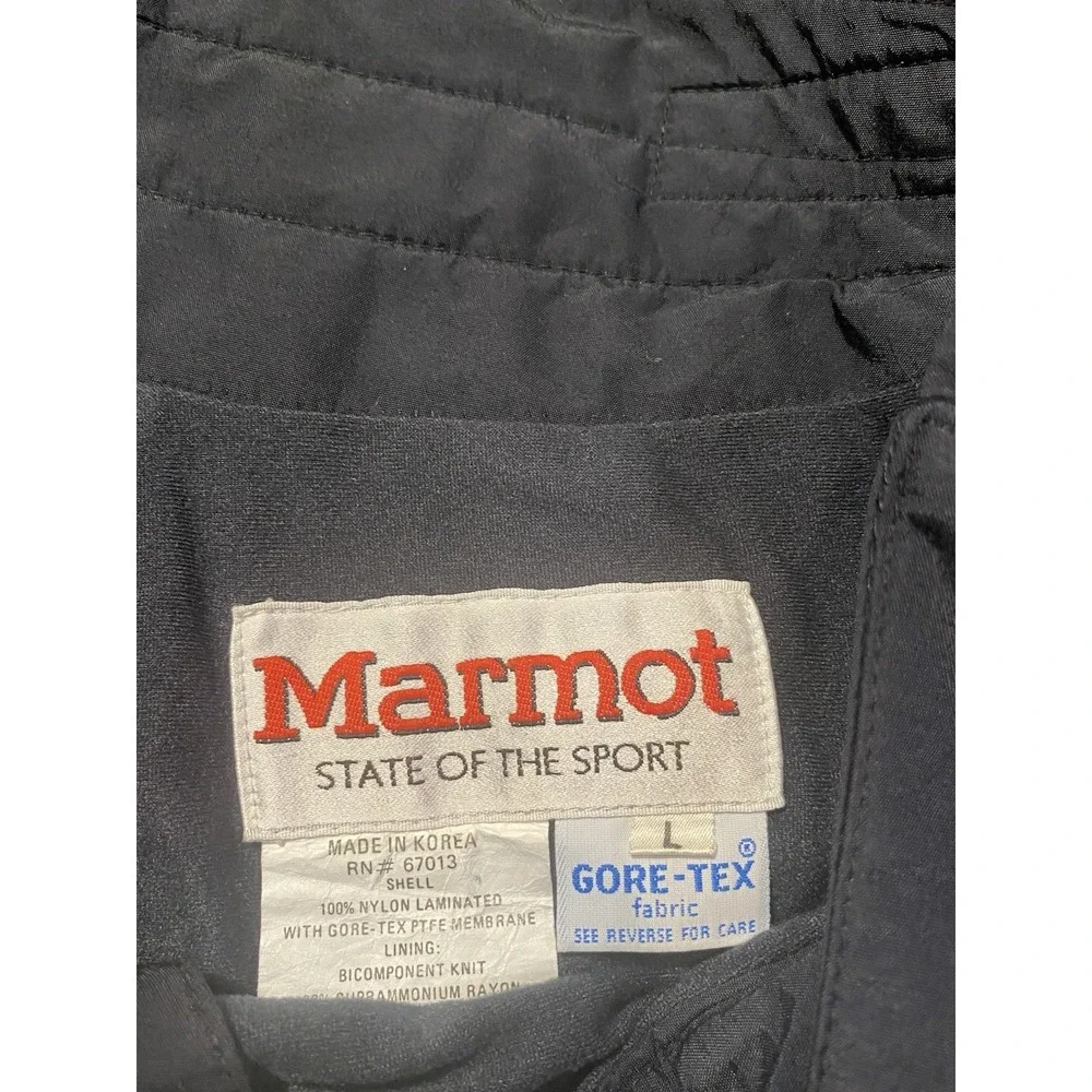 Men's MARMOT Gore-Tex Nylon Waterproof Winter Softshell‎ Snowboard  Ski Pants L